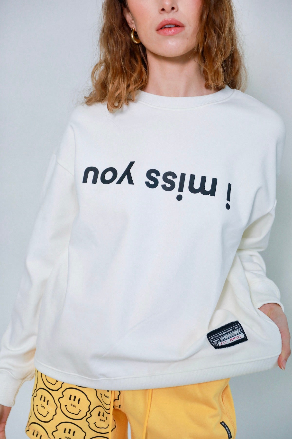 i miss you sweatshirt