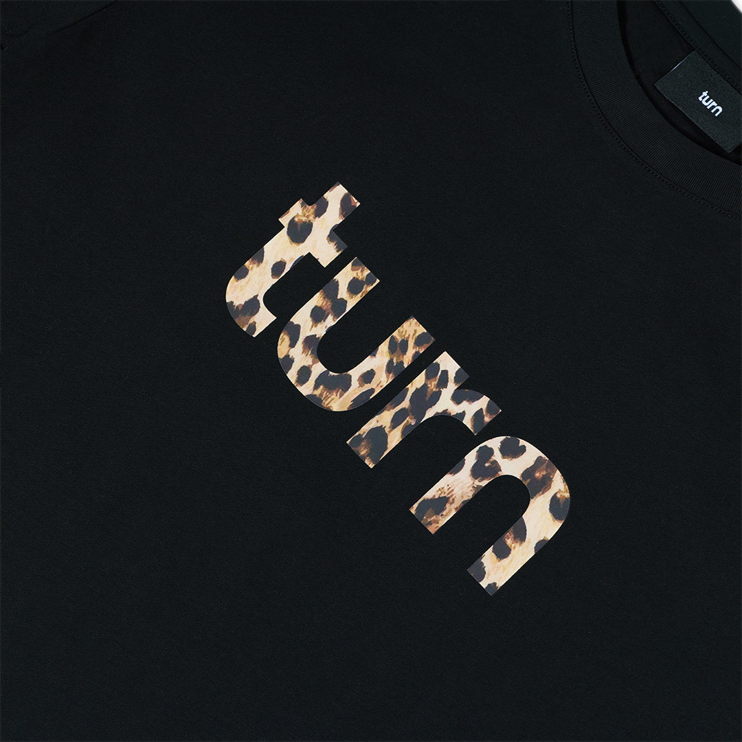 spotted black shirt