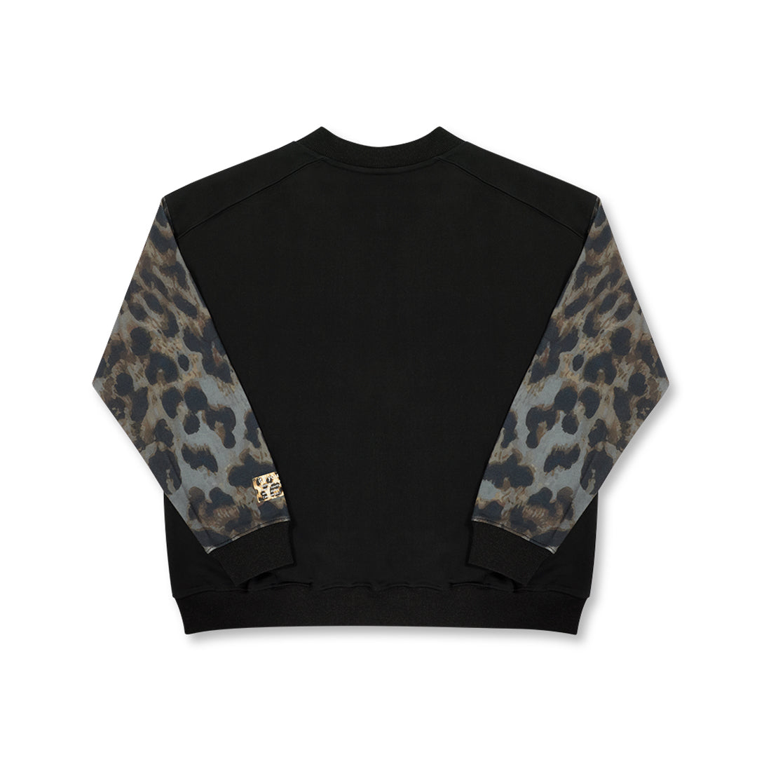 spotted sweatshirt