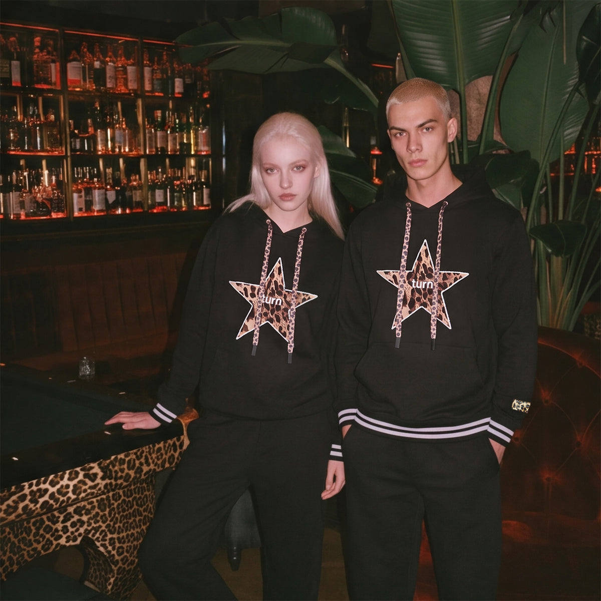 spotted star hoodie