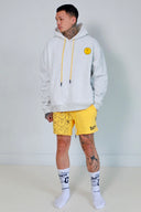 smiley oversized hoodie