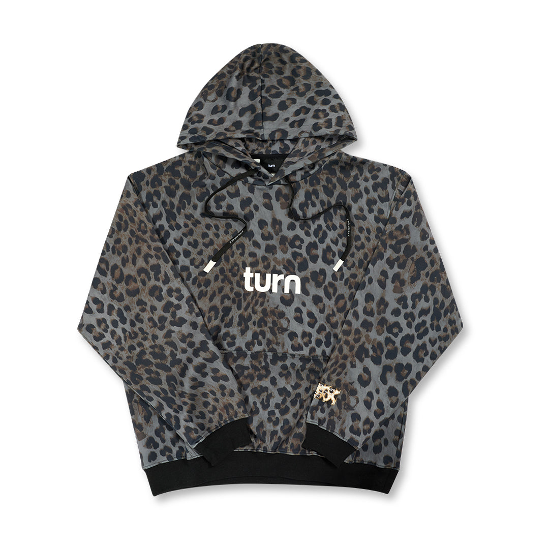 spotted all-over-print hoodie