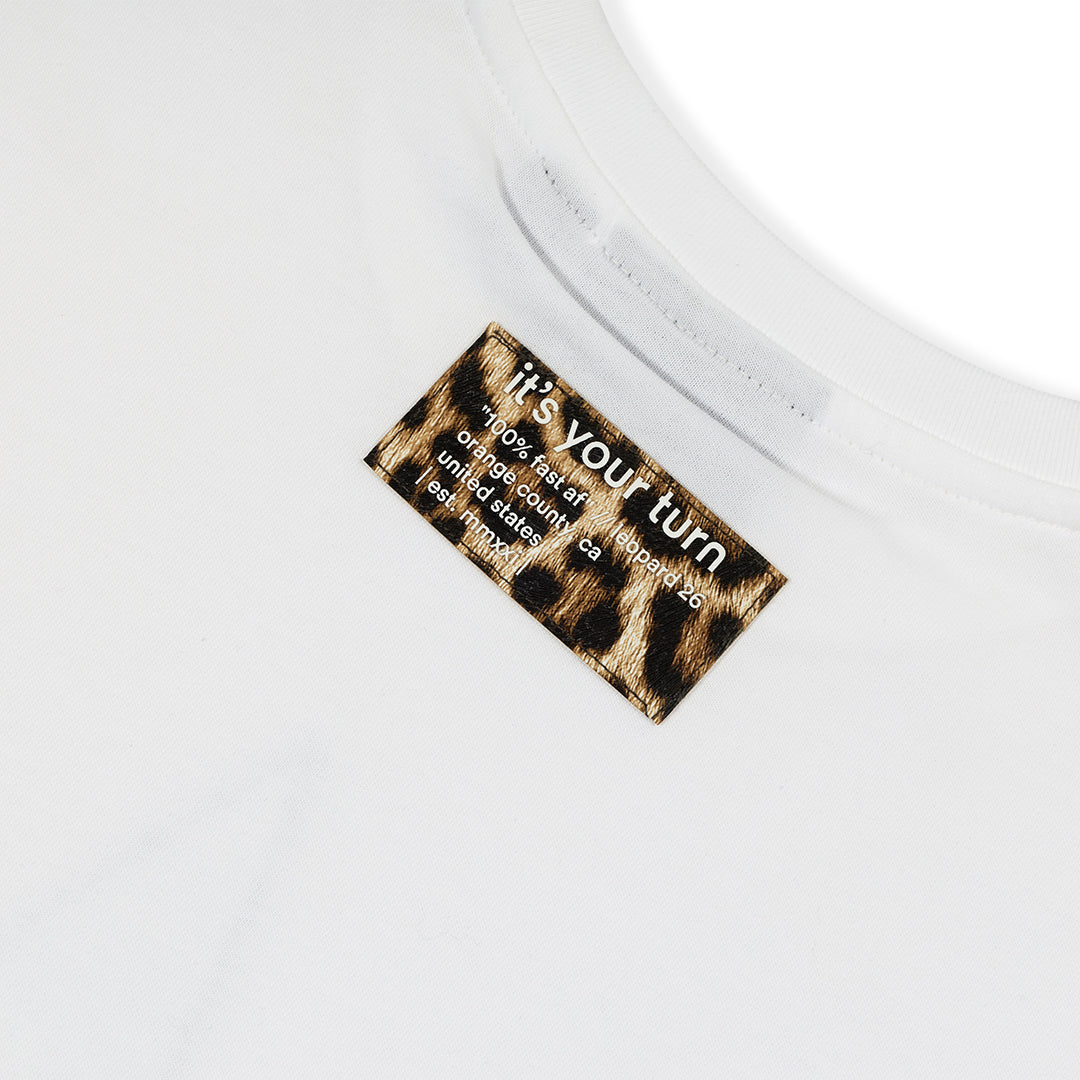 spotted star cropped shirt