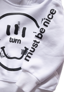 kids smiley hoodie