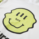 triple green smiley hoodie
