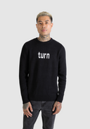 "100% hand made" knit turn OG sweater