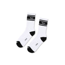 white socks // black stripe