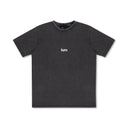turn garment wash tee
