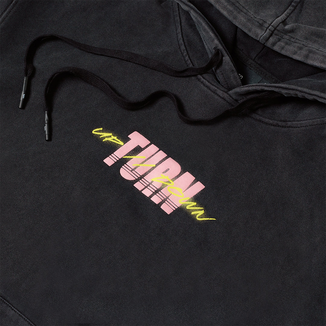 up // down glow hoodie