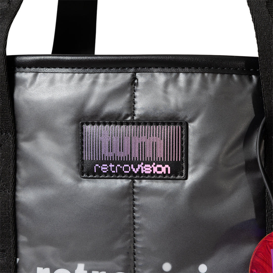 retrovision padded tote