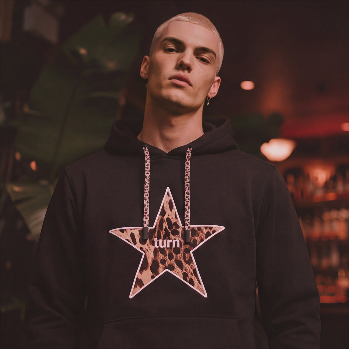 spotted star hoodie