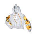 smiley crop hoodie