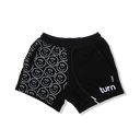 50/50 smiley shorts