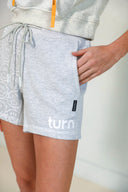 50/50 smiley shorts