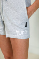 50/50 smiley shorts