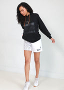 50/50 smiley shorts