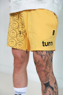 50/50 smiley shorts