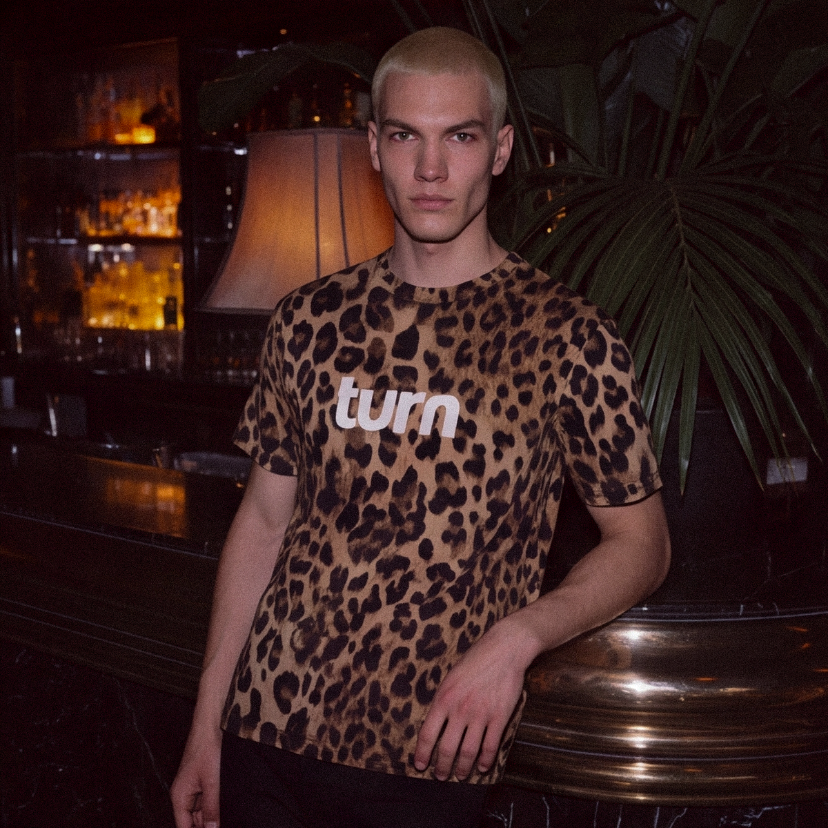 spotted t-shirt