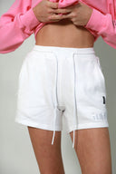 embroidered shorts